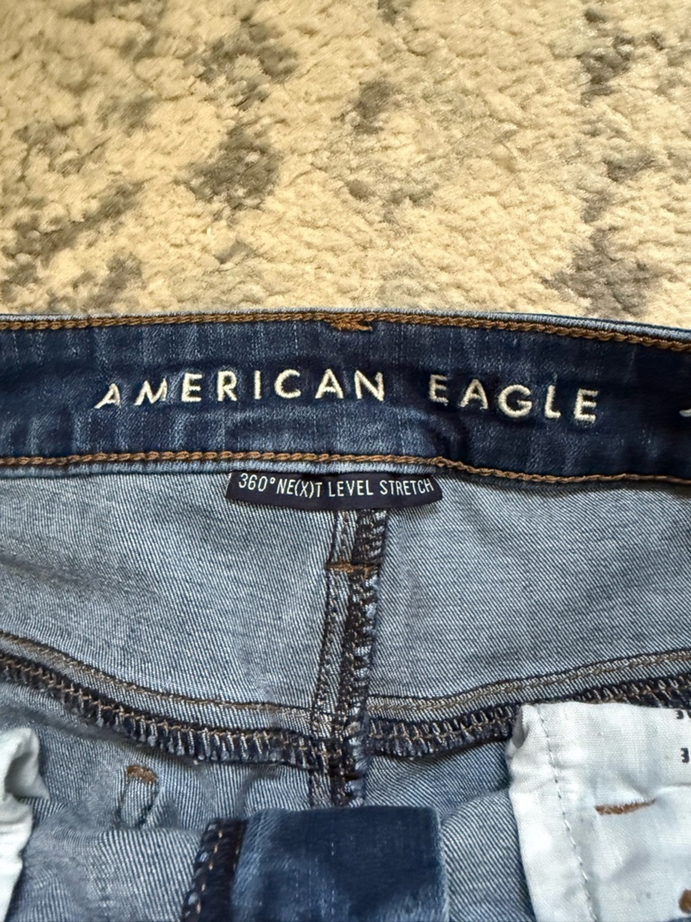 American Eagle Outfitters Distressed High-Rise Skinny Jeans - Picture 7 of 10